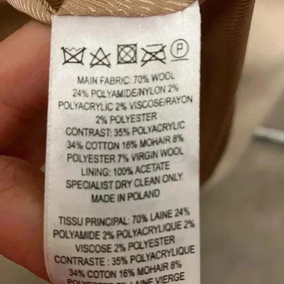 Wool  blend blazer coat french connection - Picture 5 of 5